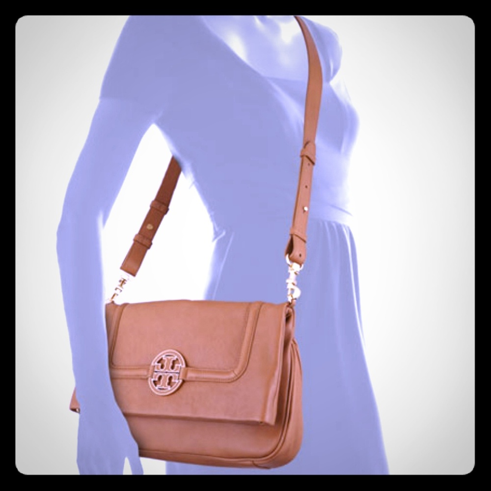 NWT Tory Burch Amanda Foldover Messenger Bag